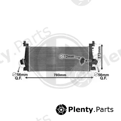 Diederichs 8182612 — Charge Air Cooler DIEDERICHS Climate
