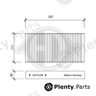 Diederichs DCI1088S — Filter, cabin air DIEDERICHS Climate