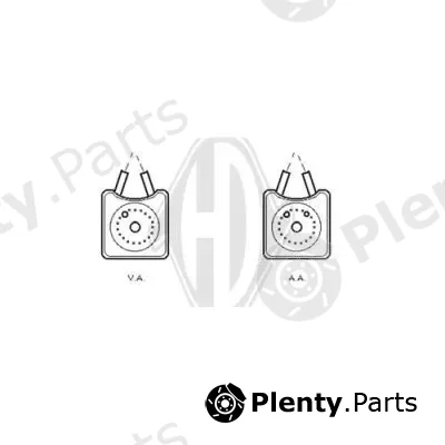 Diederichs DCO1070 — Oil Cooler, engine oil DIEDERICHS Climate