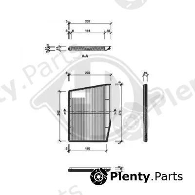 Diederichs DCI0809 — Filter, cabin air DIEDERICHS Climate