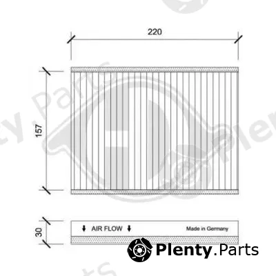 Diederichs DCI1245 — Filter, cabin air DIEDERICHS Climate
