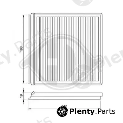 Diederichs DCI0018 — Filter, cabin air DIEDERICHS Climate