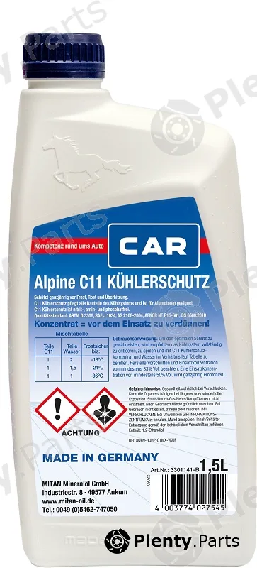 Caralpine 3301141 — Antifreeze CAR Alpine C11