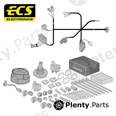 ECS AF01313U — Electric Kit, trailer hitch