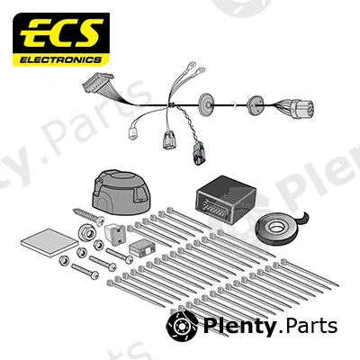 ECS FR083H1U — Electric Kit, trailer hitch