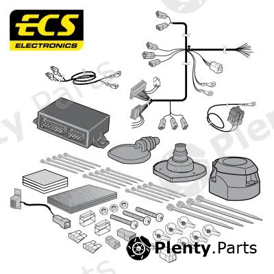 ECS AF010DHU — Electric Kit, trailer hitch