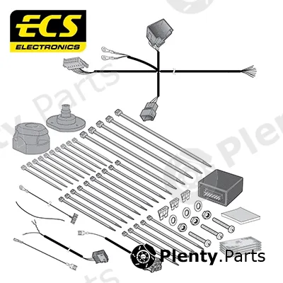 ECS MB09813U — Electric Kit, trailer hitch