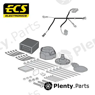 ECS MB08507MU — Electric Kit, trailer hitch