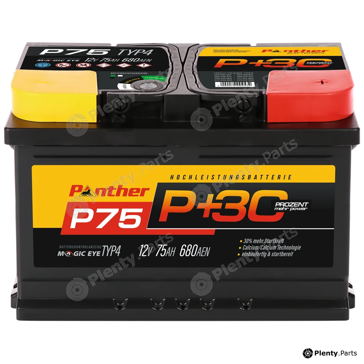 Panther SB.P75 — Starter Battery Panther P+30%