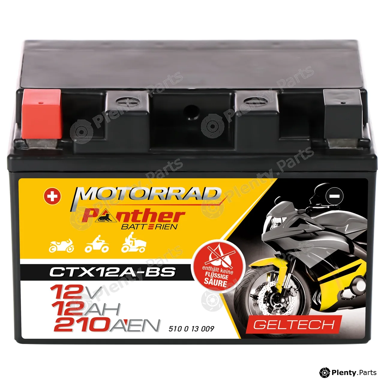 Panther GB.5101377 — Starter Battery Panther Motorrad GELTech