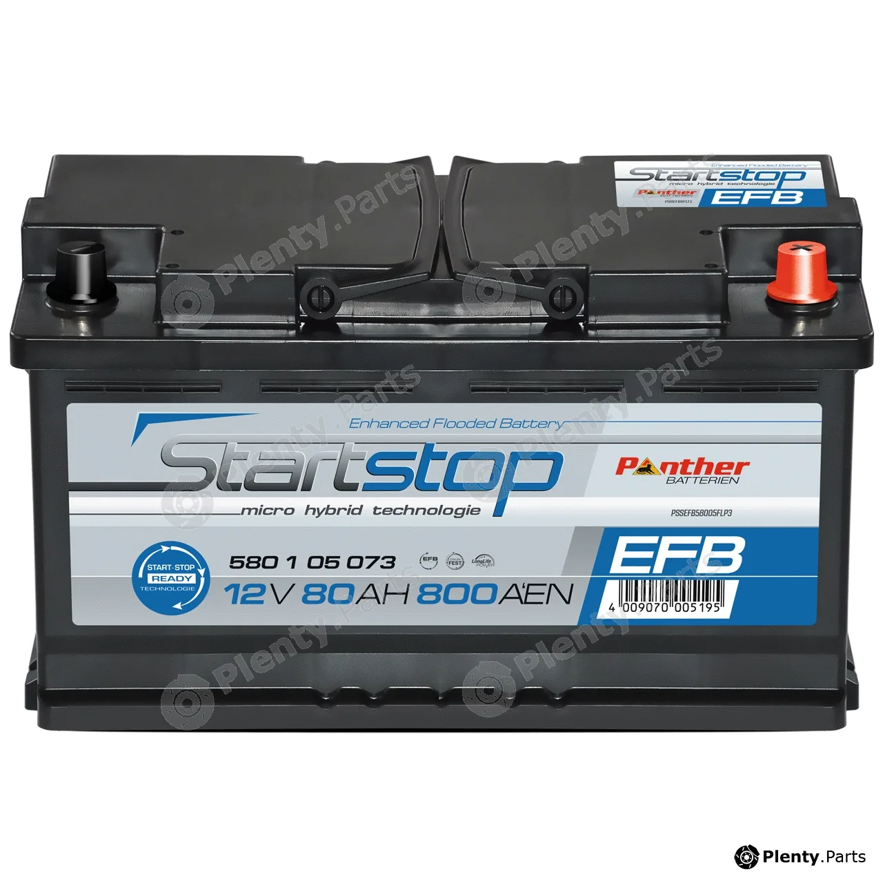 Panther SB.580105073n — Starter Battery Panther Start-Stop EFB