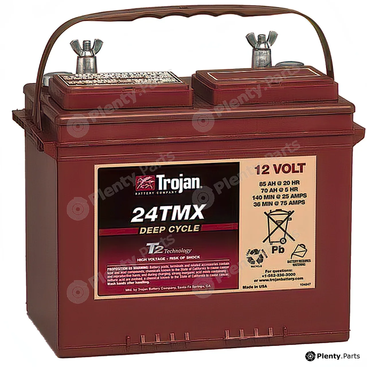 Panther AB.24TMX — Starter Battery Trojan Deep Cycle Block