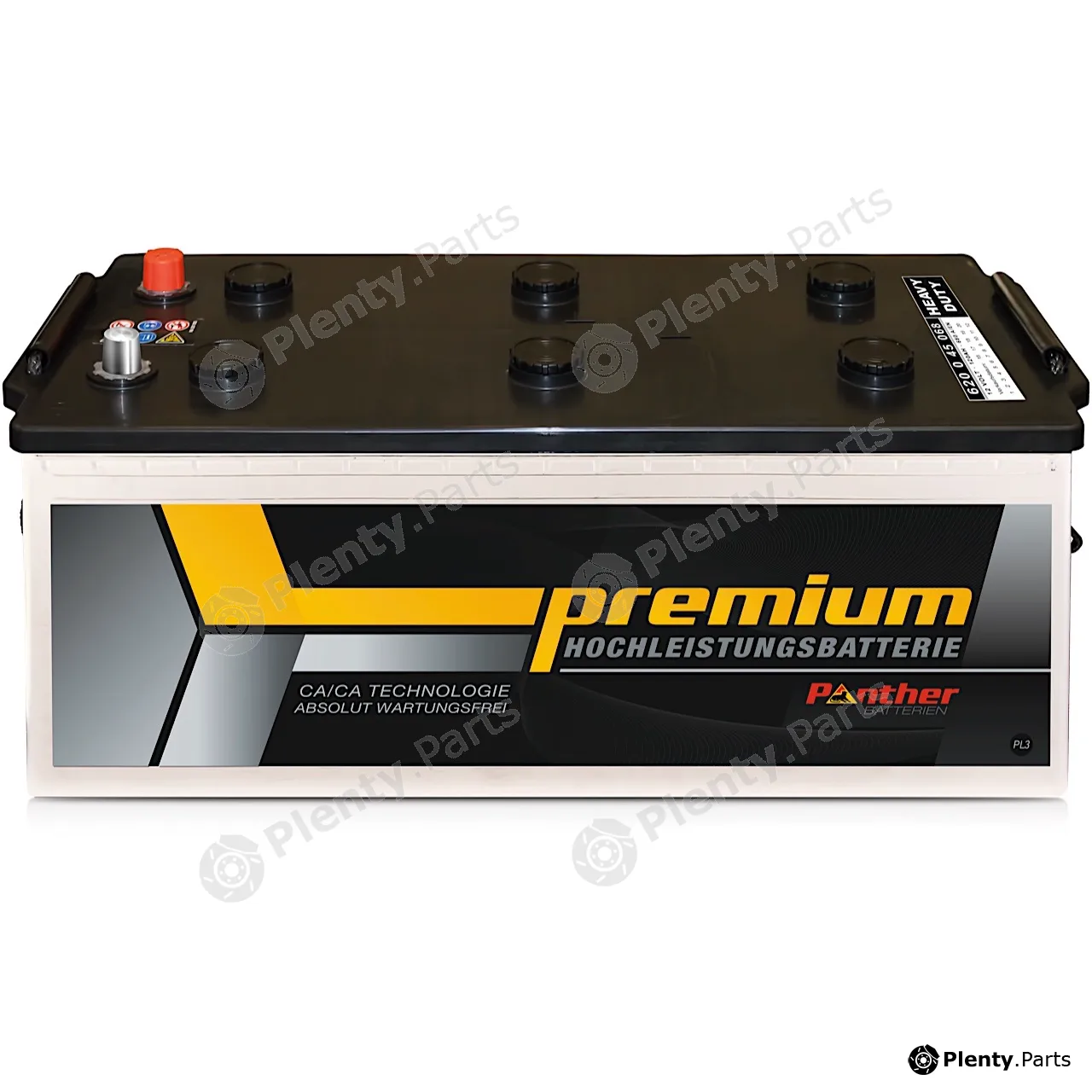 Panther SB.6204500 — Starter Battery Panther Premium NKW trocken