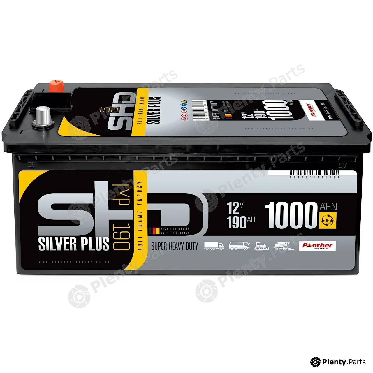 Panther SB.690111100 — Starter Battery Panther SHD Silver