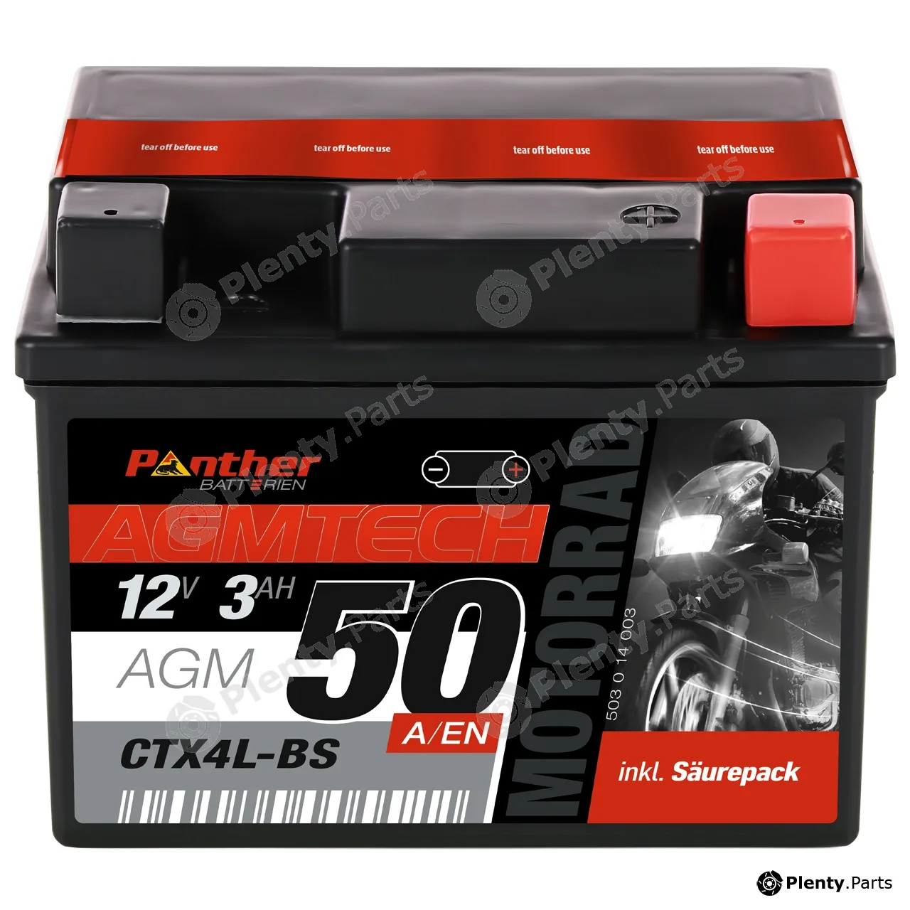 Panther MB.5031477 — Starter Battery Panther Motorrad AGMTech