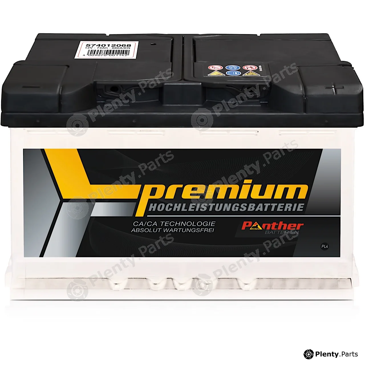 Panther SB.5741200 — Starter Battery Panther Premium PKW trocken