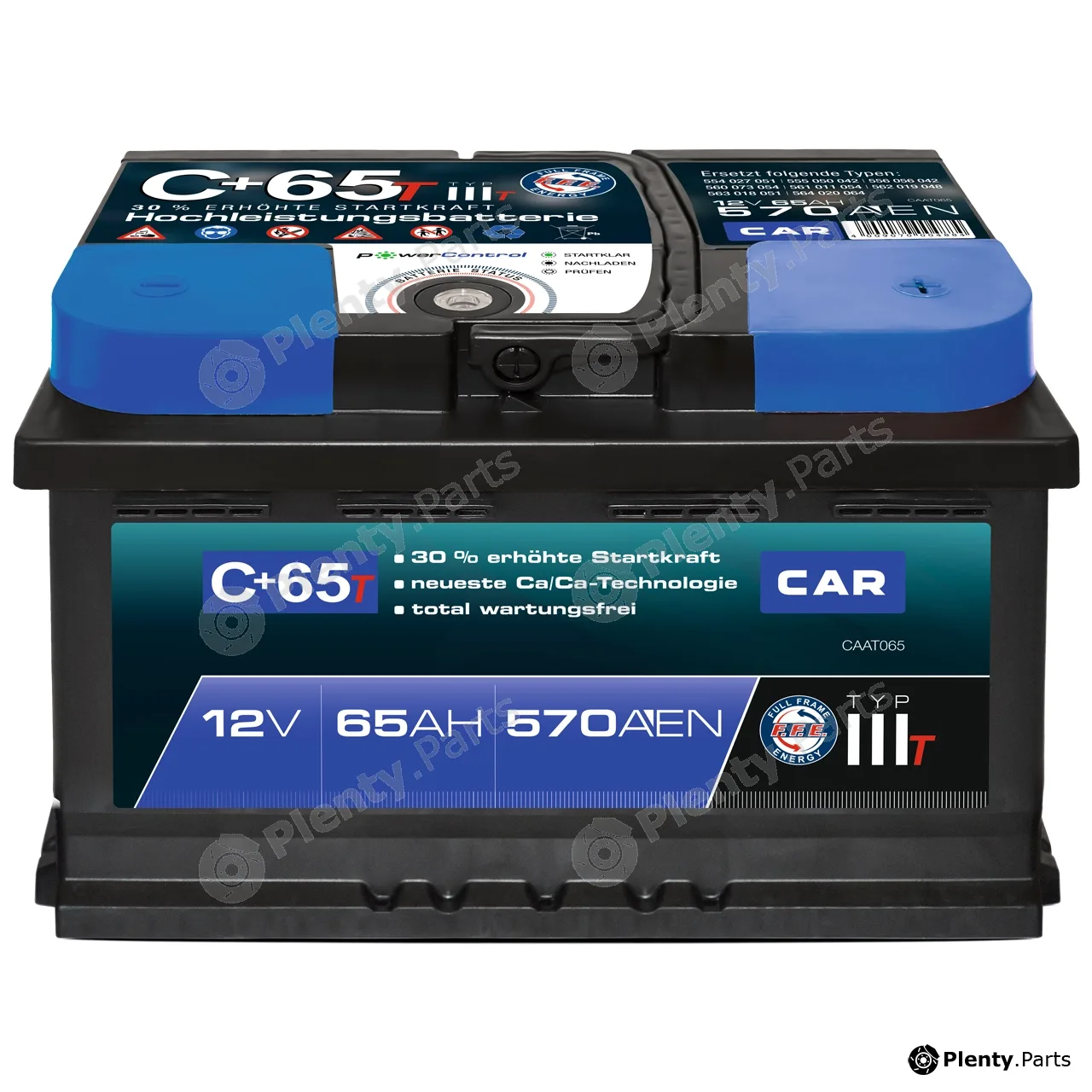 Panther SB.C65T — Starter Battery CAR