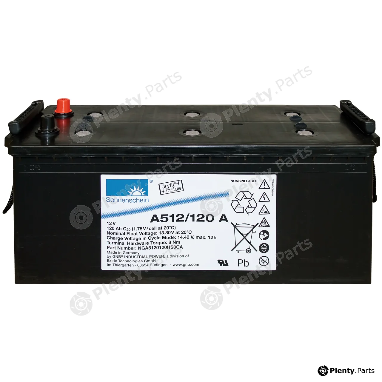 Panther A512-120A — Starter Battery Sonnenschein GEL Technologie