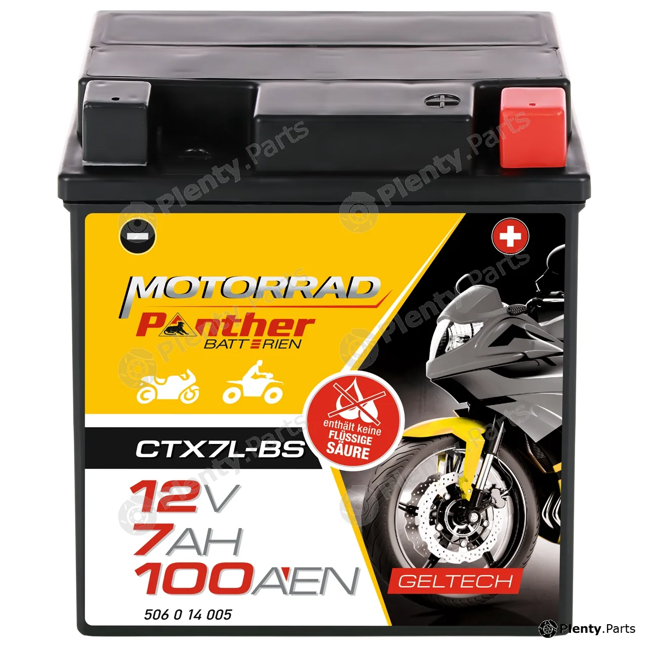 Panther GB.5061477 — Starter Battery Panther Motorrad GELTech