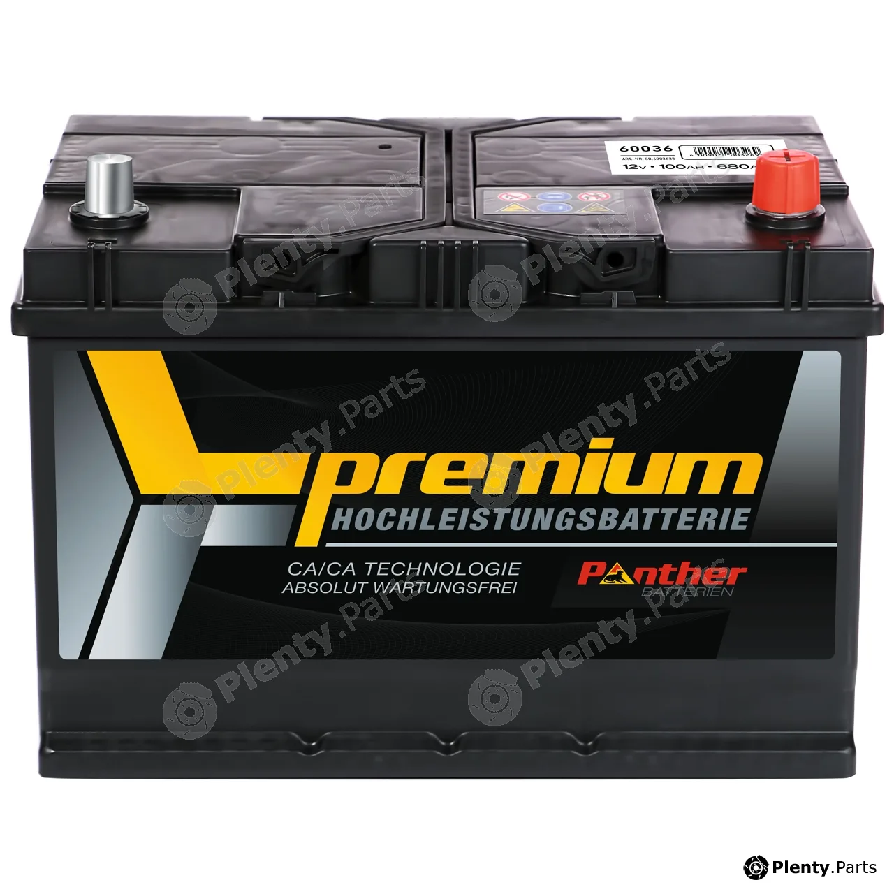 Panther SB.6003633 — Starter Battery Panther Premium NKW