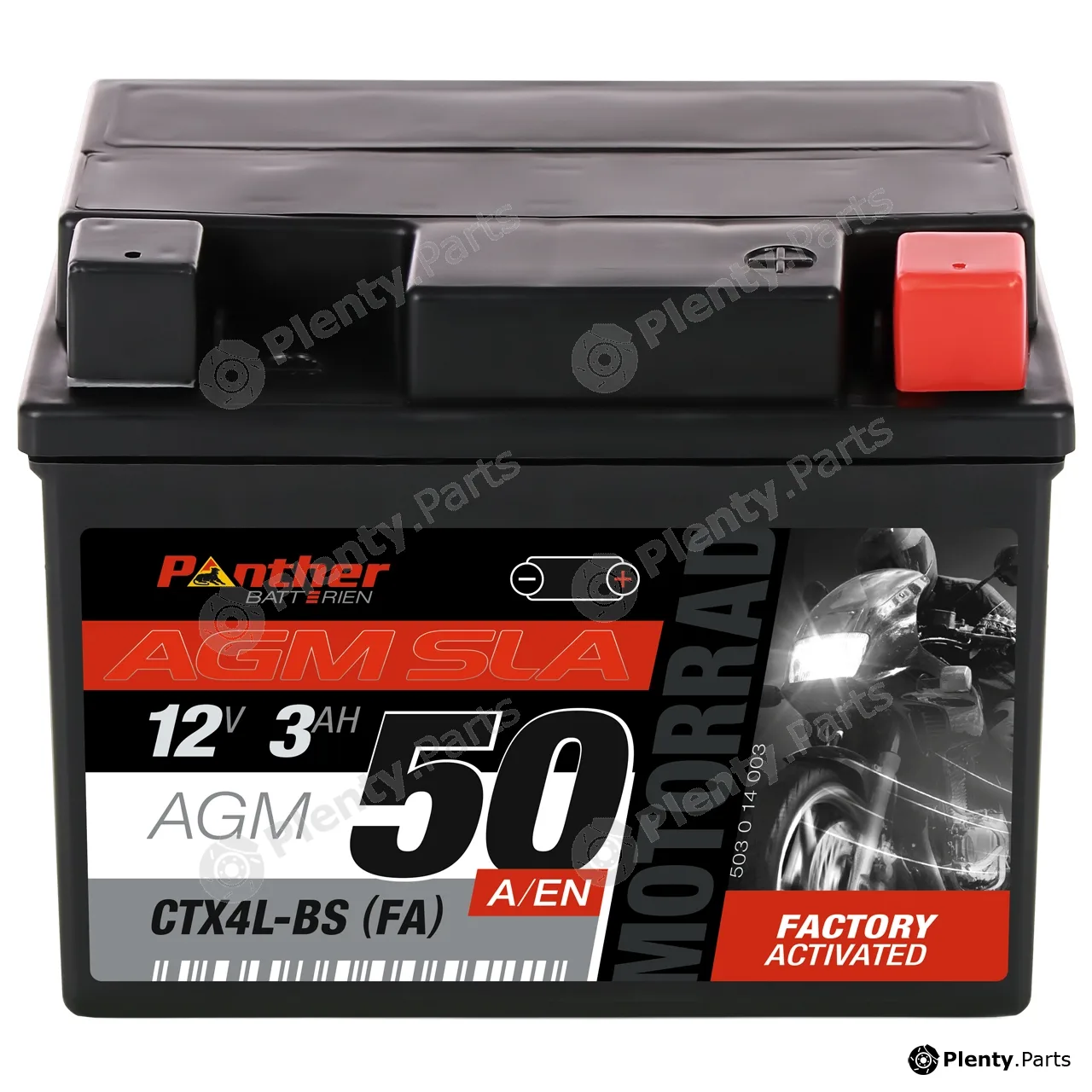 Panther MB.5031433 — Starter Battery Panther Motorrad AGMTech