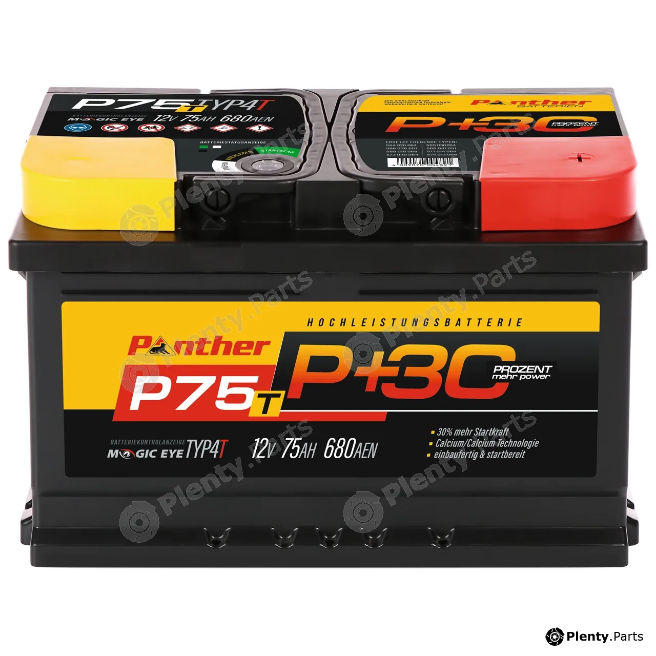 Panther SB.P75T — Starter Battery Panther P+30%