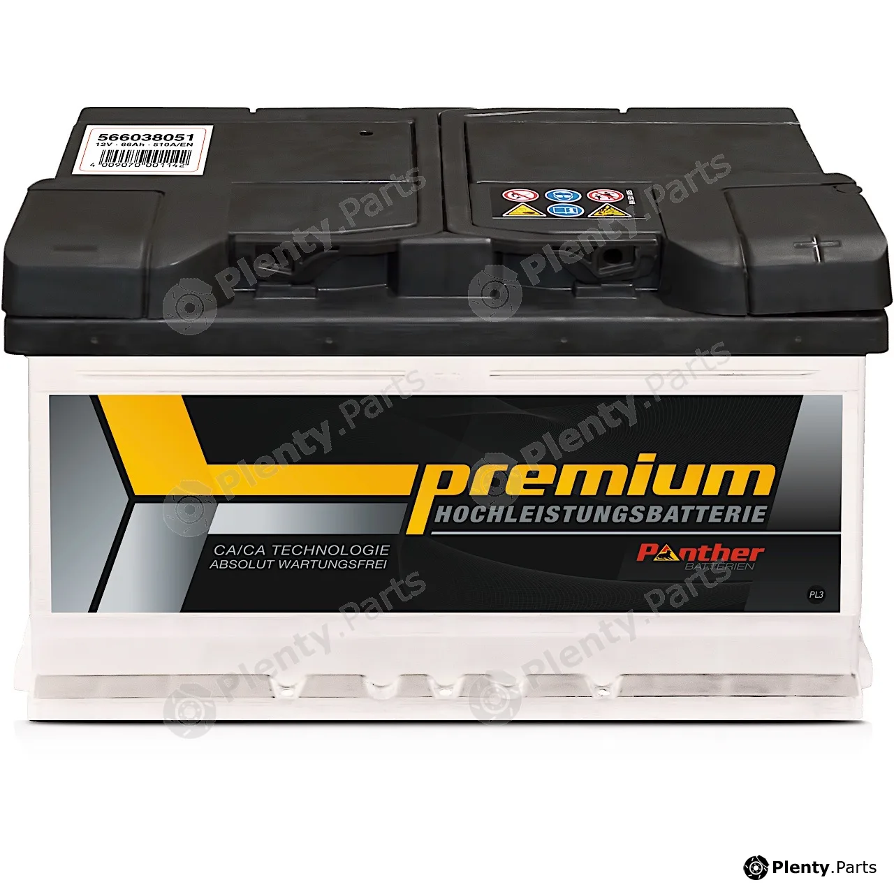 Panther SB.5663800 — Starter Battery Panther Premium PKW trocken