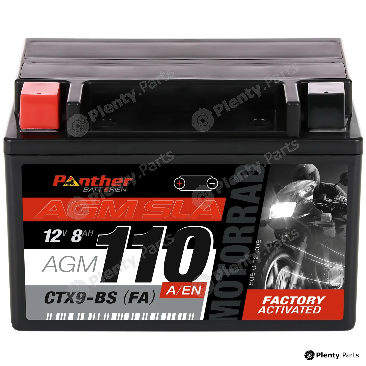 Panther MB.5081233 — Starter Battery Panther Motorrad AGMTech