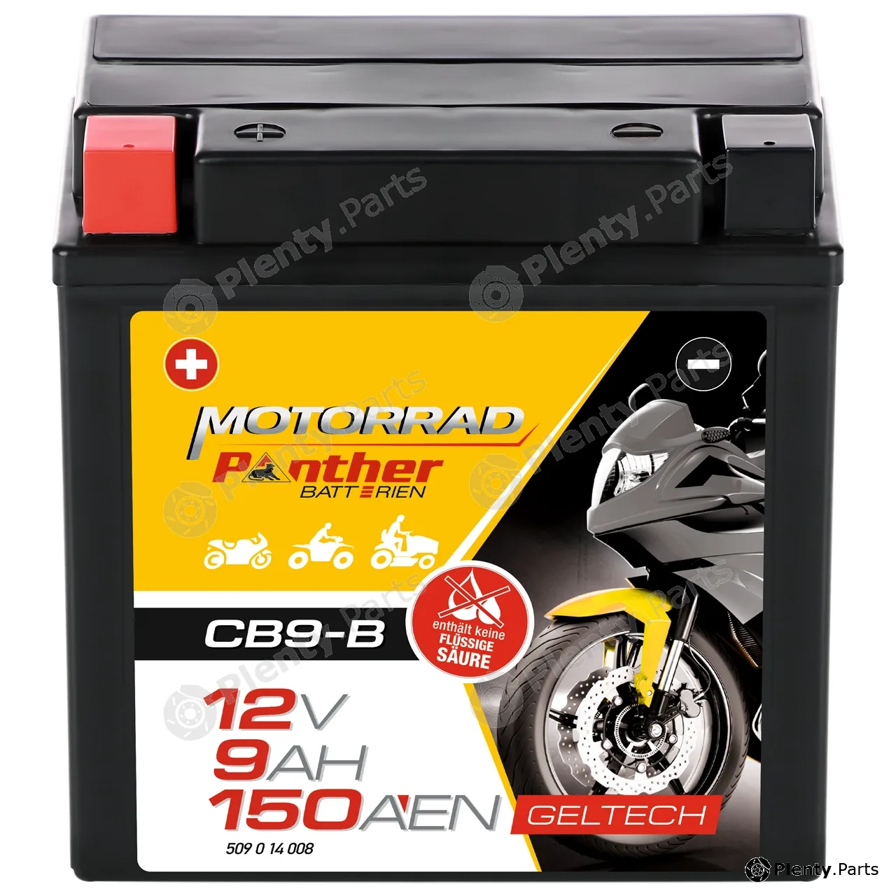 Panther GB.5091477 — Starter Battery Panther Motorrad GELTech