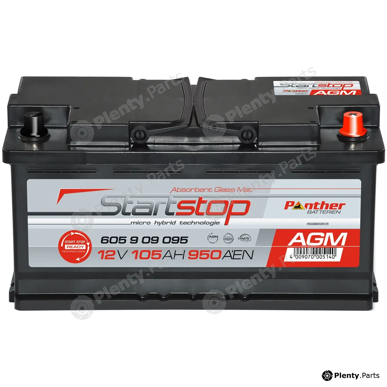 Panther SB.605909095n — Starter Battery Panther Start-Stop AGM