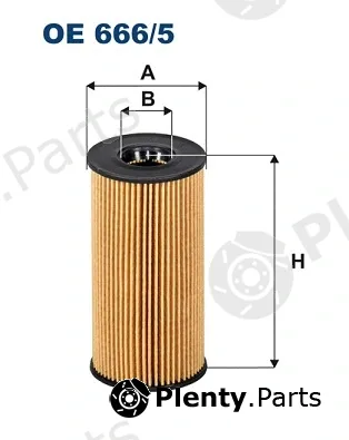 Filtron OE666/5 — Oil Filter
