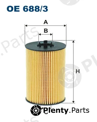 Filtron OE688/3 — Oil Filter