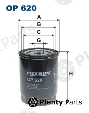 Filtron OP620 — Oil Filter