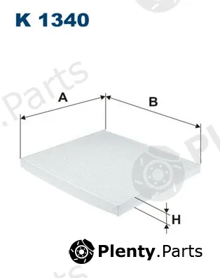 Filtron K1340 — Filter, cabin air