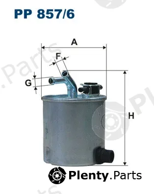 Filtron PP857/6 — Fuel Filter