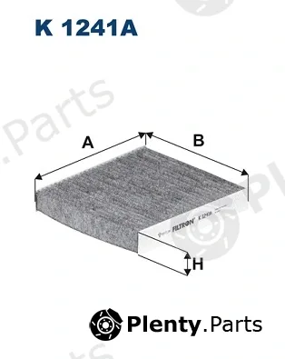 Filtron K1241A — Filter, cabin air