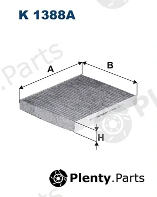 Filtron K1388A — Filter, cabin air