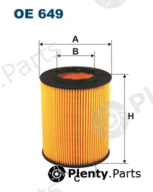 Filtron OE649 — Oil Filter