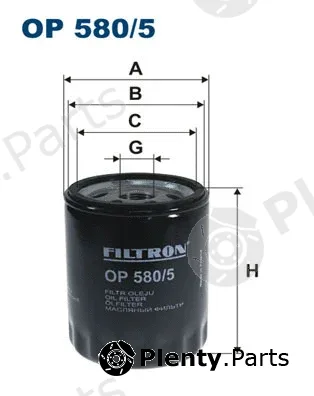 Filtron OP580/5 — Oil Filter