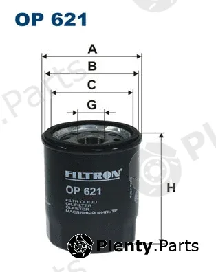 Filtron OP621 — Oil Filter