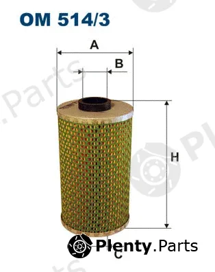 Filtron OM514/3 — Oil Filter