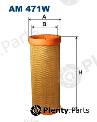 Filtron AM471W — Secondary Air Filter