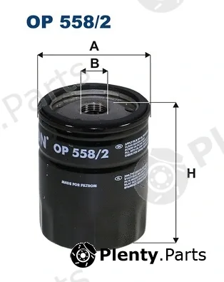 Filtron OP558/2 — Oil Filter