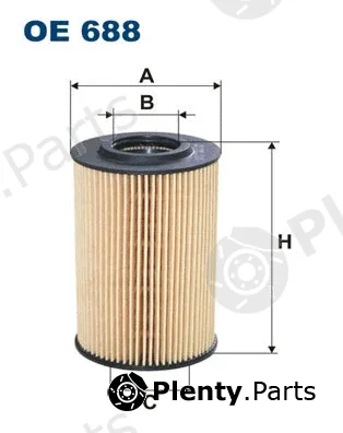 Filtron OE688 — Oil Filter
