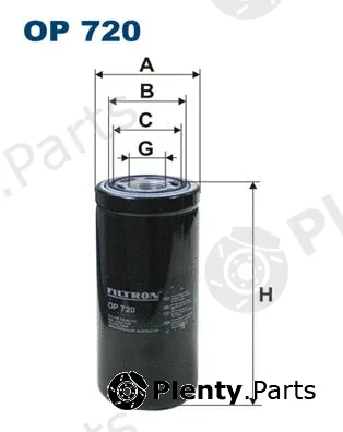 Filtron OP720 — Oil Filter