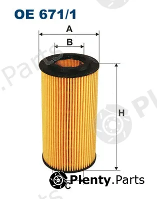Filtron OE671/1 — Oil Filter