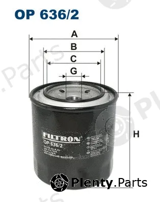 Filtron OP636/2 — Oil Filter