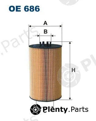 Filtron OE686 — Oil Filter