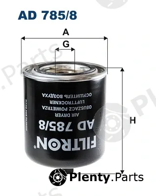 Filtron AD785/8 — Air Dryer Cartridge, compressed-air system