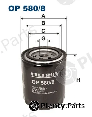 Filtron OP580/8 — Oil Filter